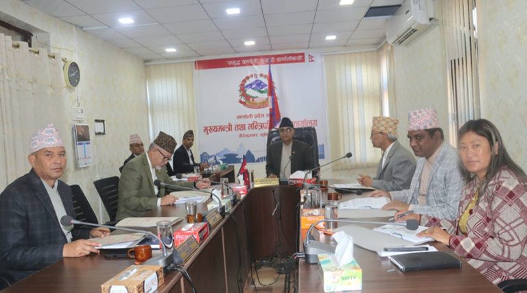 कर्णालीमा मन्त्रालयको संख्या ६ मा झारियो, कानुन मन्त्रालय मुख्यमन्त्री मातहत