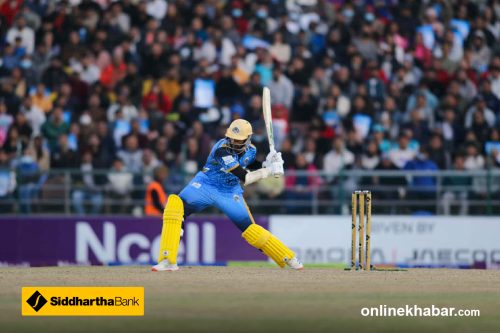 गुल्सनको आक्रामक ब्याटिङमा कर्णालीले काठमान्डुलाई दियो १५० रनको लक्ष्य