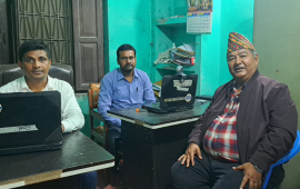 किसान श्रेष्ठले तनहुँबाट बारामा सारे आफ्नो मतदाता नामावली