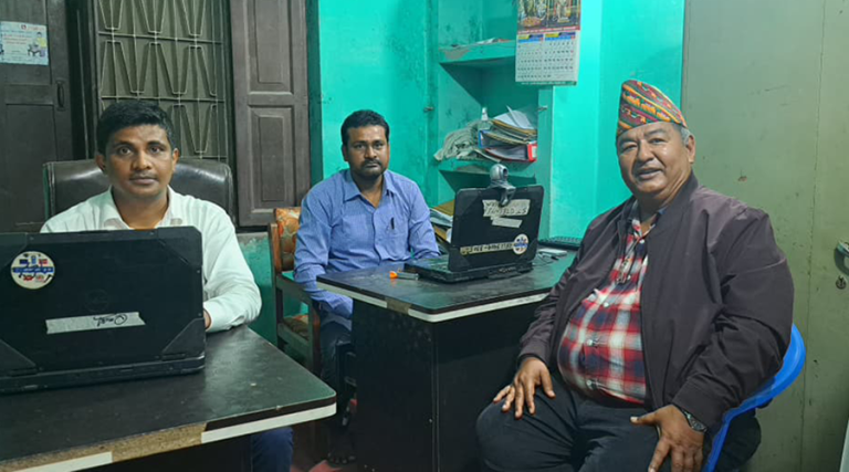 किसान श्रेष्ठले तनहुँबाट बारामा सारे आफ्नो मतदाता नामावली