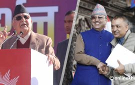 चुनावतिर लाग्यो कांग्रेस, पुनर्स्थापनाको मागमा एक्लियो एमाले