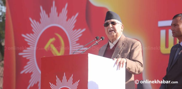 वर्तमान सरकारलाई अदालतले संवैधानिक ठहर्‍याउनै सक्दैन : ओली