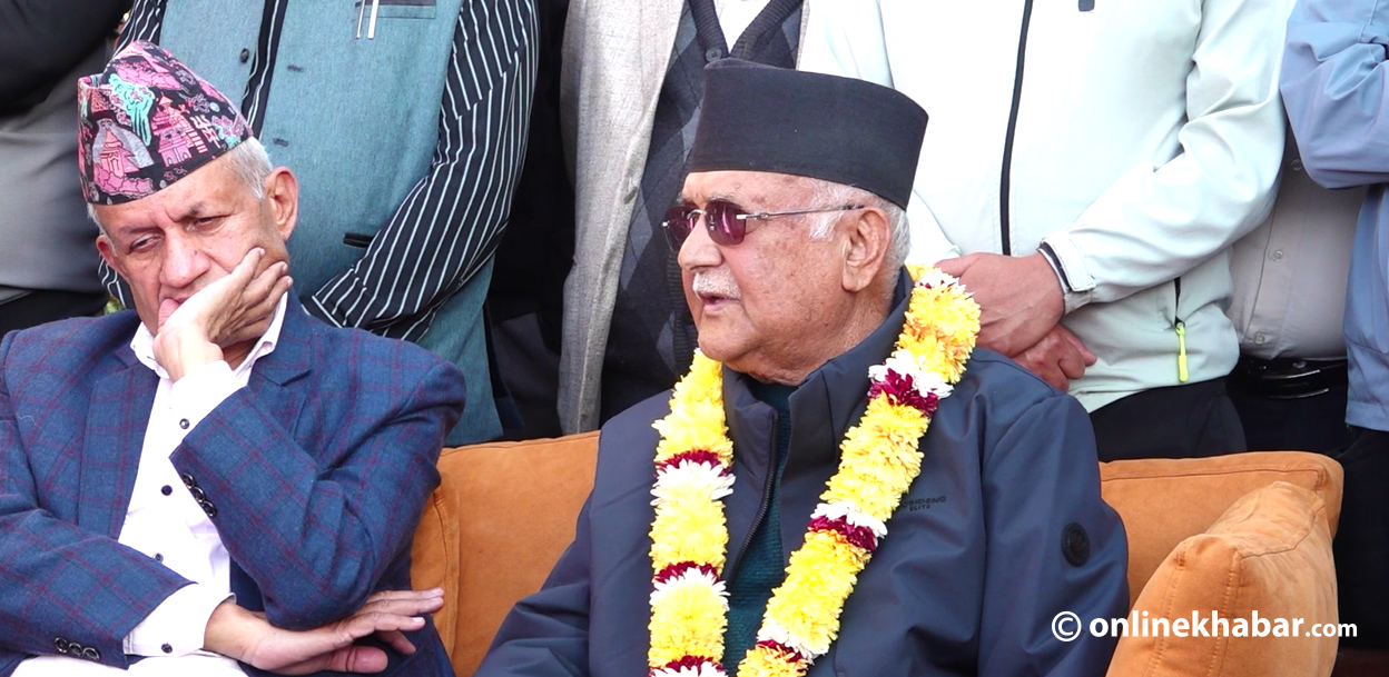 ओलीको दाबी- मान्छेलाई राक्षस बनाएर भदौ २४ गते आगो लगाइयो