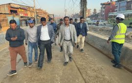 सूर्यविनायक-धुलिखेल सडक ५० प्रतिशत निर्माण, तीव्रता दिन मन्त्री घिसिङको निर्देशन