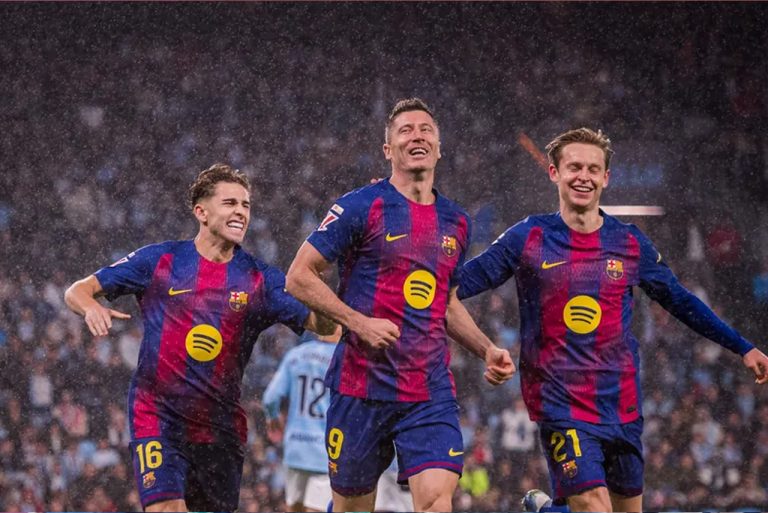 लेवान्डोस्कीको ह्याट्रिकमा बार्सिलोनाको जित, रियल बराबरीमा रोकियो