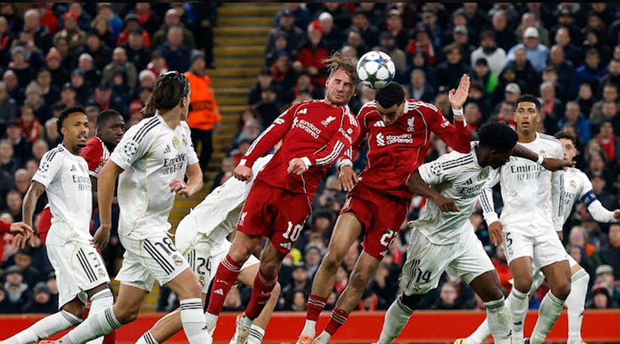 लिभरपुलले रियललाई हरायो