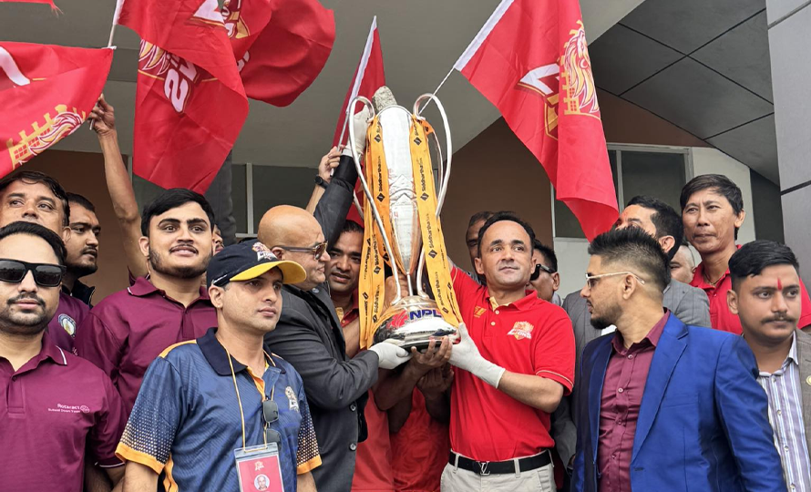 लुम्बिनीमा एनपीएलको ट्रफी टुर सुरु