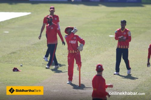 एनपीएल : लुम्बिनी लायन्सले टस जितेर पहिले बलिङ गर्दै