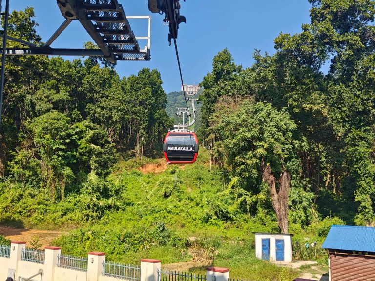 जेनजी आन्दोलनपछि बन्द भएको मौलाकाली केबलकार आजदेखि सञ्चालन