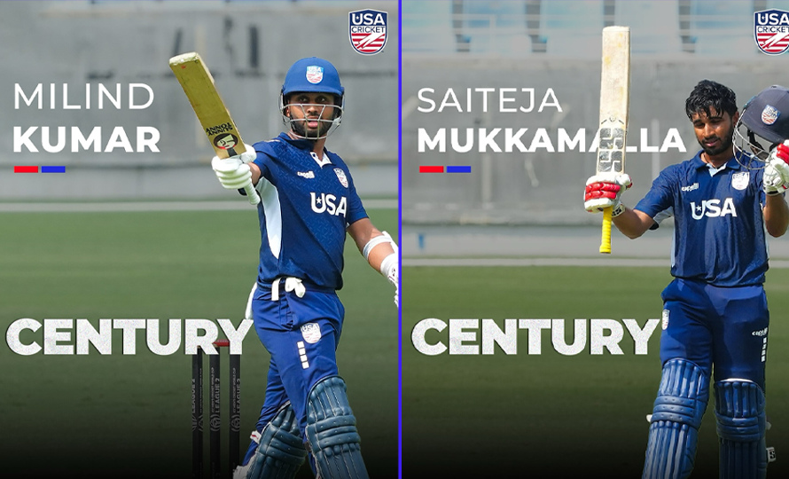 अमेरिकाका मिलिन्द र साइतेजाले बनाए एसोसियटकै कीर्तिमानी साझेदारी