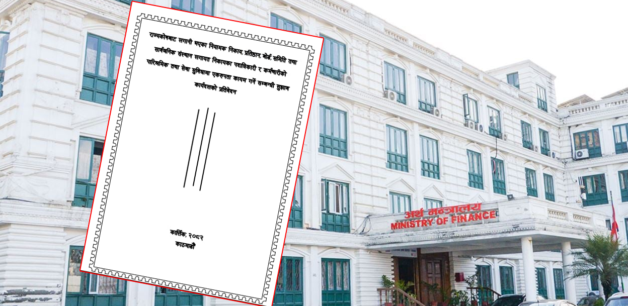 सरकारी संस्थान/निकायमा कर्मचारी र सञ्चालकलाई मनपरी सुविधा, नियन्त्रण गर्न सिफारिस