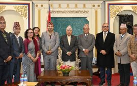 निष्पक्ष निर्वाचनसहित ८ विषयमा नागरिक समाजले गरायो राष्ट्रपतिको ध्यानाकर्षण