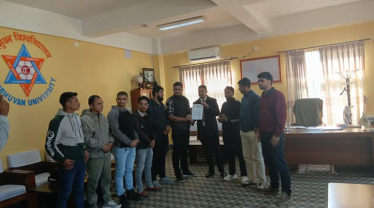 अवैध रूपमा हडपिएको त्रिविको जग्गा फिर्ता गर्न माग