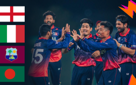 आईसीसी टी-२० विश्वकप : इंग्ल्यान्डसँग एउटै समूहमा पर्‍यो नेपाल, सबै खेल मुम्बईमा