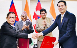 भारतसँगको पारवहन सन्धि प्रोटोकल संशोधन