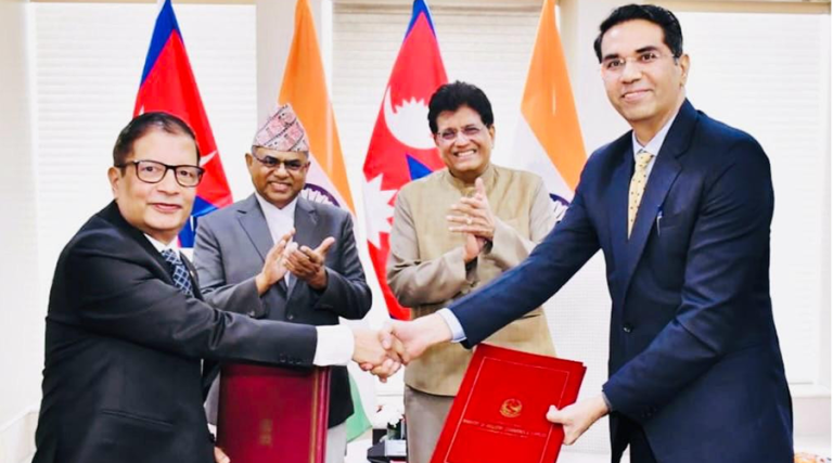 भारतसँगको पारवहन सन्धि प्रोटोकल संशोधन