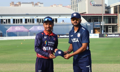 लिग २ क्रिकेट : अमेरिकाविरुद्ध नेपाल पहिले ब्याटिङ गर्दै