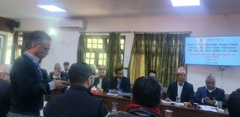 दलहरू तयार भए विदेशमा रहेका नेपालीलाई मताधिकार दिन सकिने अध्ययनको निष्कर्ष