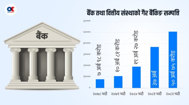 गैर-बैंकिङ सम्पत्ति बिक्री गर्नै सास्ती, बैंकहरूले सकारेको धितो ३ वर्षसम्म बिक्री नहुँदा के हुन्छ ?