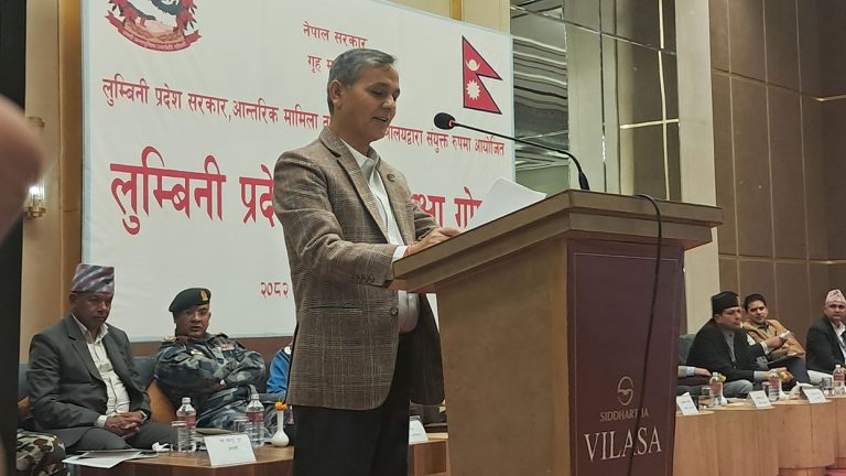 निर्वाचित सरकारलाई सत्ता हस्तान्तरण गर्न आतुर छौं: गृहमन्त्री