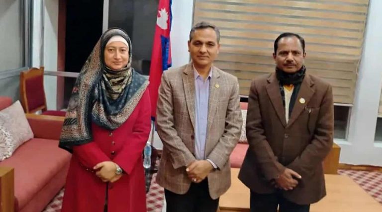 गृहमन्त्री अर्यालसँग मधेशकी गृहमन्त्री अन्सारीको भेटवार्ता