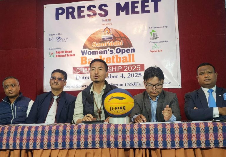 समृद्धि खुला महिला बास्केटबल बुधबारदेखि, सिनियर र जुनियरमा समान ४ टिमले प्रतिस्पर्धा गर्ने