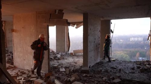 युक्रेनको राजधानी किभमा रूसद्वारा भिषण ड्रोन आक्रमण, ६ जनाको मृत्यु