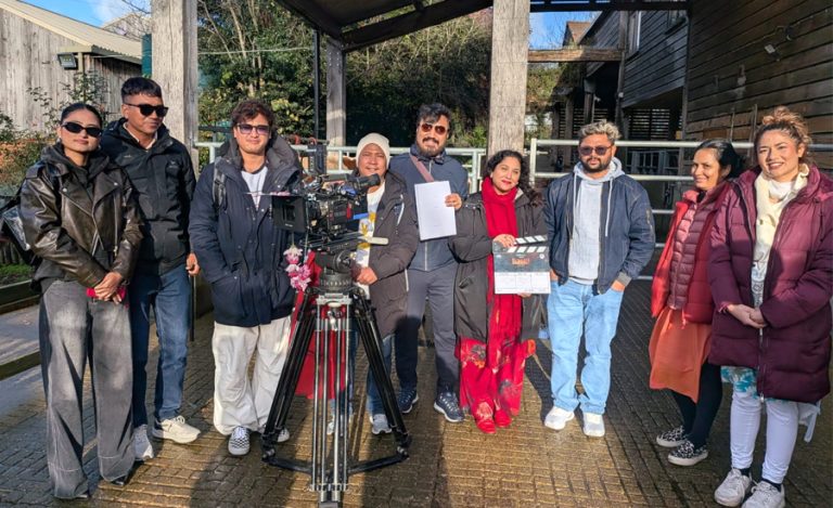 सलोन बस्नेतले लन्डनमा थाले एक्सन फिल्म ‘विक्रम’ को छायांकन