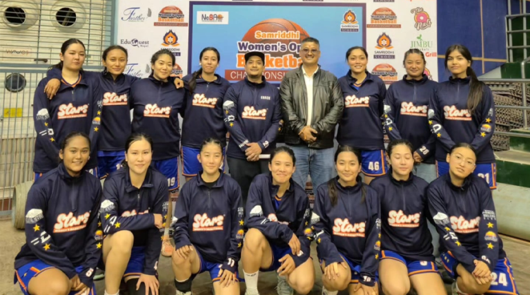 समृद्धि खुला महिला बास्केटबलमा ग्रान्ड स्टार्स र ट्रेनिङ ग्राउण्ड विजयी