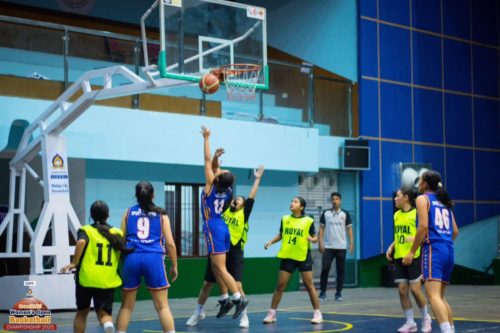 समृद्धि खुला महिला बास्केटबलमा ग्रान्ड स्टार्सको लगातार तेस्रो जित