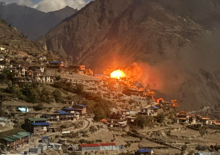 हुम्लाको छत्रपाल आधारभूत विद्यालयमा आगलागी