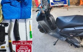 स्कुटर चढ्दै गलाको सिक्री थुत्ने पक्राउ, भेटियो पेस्तोल पनि