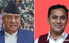 देउवालाई विश्वप्रकाशले भने- विशेष महाधिवेशनको माग बेवास्ता गरिए राजीनामा दिन्छु