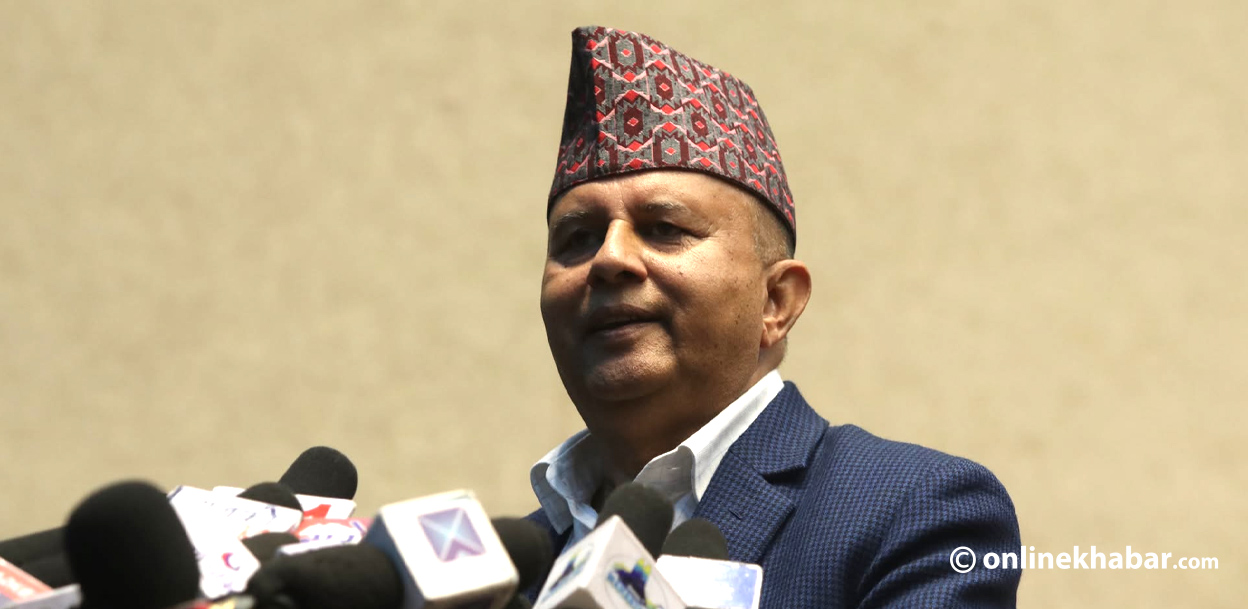 माधव नेपालले पार्टीलाई माओवादीमा विसर्जनका रुपमा अन्त्य गराए : शंकर पोखरेल