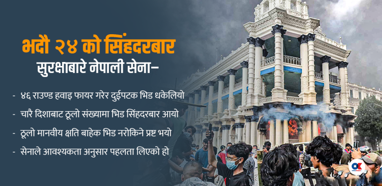 ‘सिंहदरबार पस्ने भिड रोक्न पटकपटक प्रयास भएको थियो’