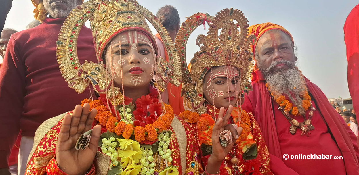 जनकपुरधाममा सीताराम विवाह पञ्चमी रौनक (तस्वीरहरू)