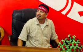 जेनजी आन्दोलनमा राजीनामा दिएका अनेरास्ववियुका अध्यक्ष सुजन कडरिया कार्यालय फर्किए