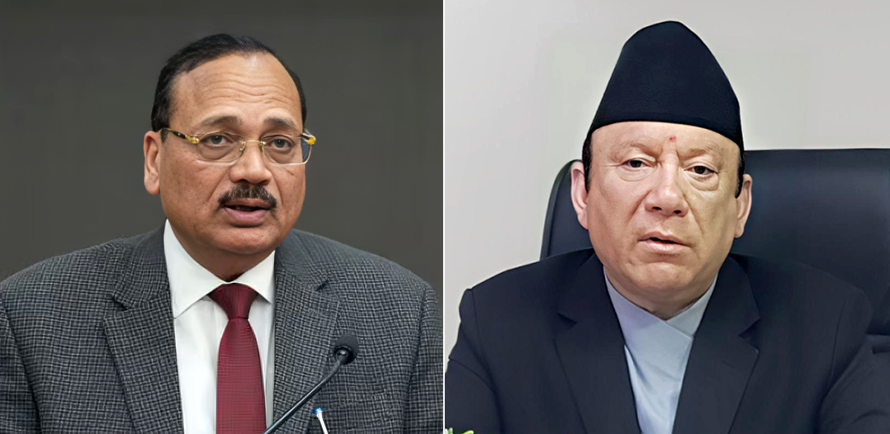 भारतका प्रधानन्यायाधीशको शपथमा नेपालका प्रधानन्यायाधीश सहभागी हुँदै