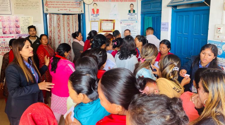 क्यान्सर बिरामी खोज्न गाउँमा चिकित्सक टोली, चार जनामा देखियो पाठेघरको संक्रमण