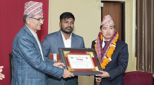 राखेप सदस्यसचिव टंकलाल घिसिङको बिदाइ