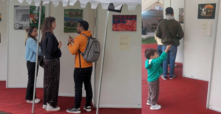 विश्व पूर्णशाकाहारी दिवसमा काठमाडौंमा कला प्रदर्शनी