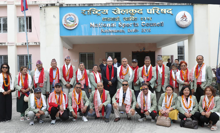 भेट्रान एथलेटिक्स टोली भारत प्रस्थान