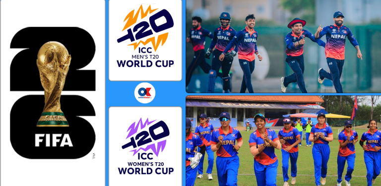 २०२६ मा हुने अन्तर्राष्ट्रिय खेलकुद : टी-२० विश्‍वकपदेखि २०औं एसियन गेम्ससम्म