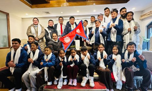 तेक्वान्दो टोली चीन जाँदै