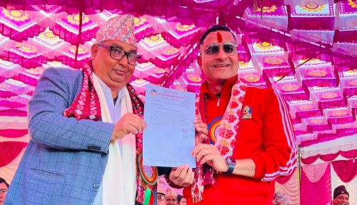 दीपक विष्ट कृष्णपुर नगरपालिकाको खेलकुद सद्भावना दूत नियुक्त