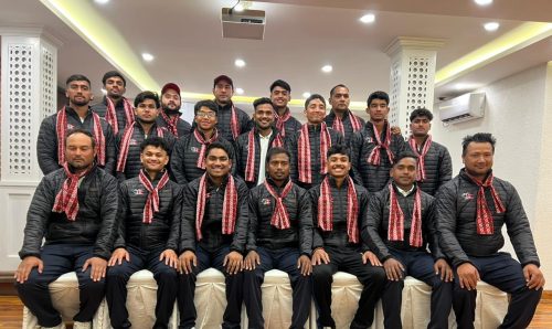 एसीसी यू-१९ एसिया कप खेल्न जाने नेपाली टोलीको बिदाइ