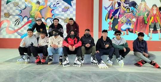 रोलर स्पीड स्केटिङको तयारी पुरा