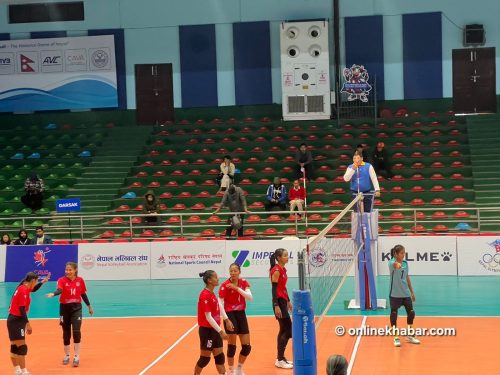 नवौं एनभीए भलिबल च्याम्पियनसिप : महिलातर्फ पुलिस र आर्मी विजयी