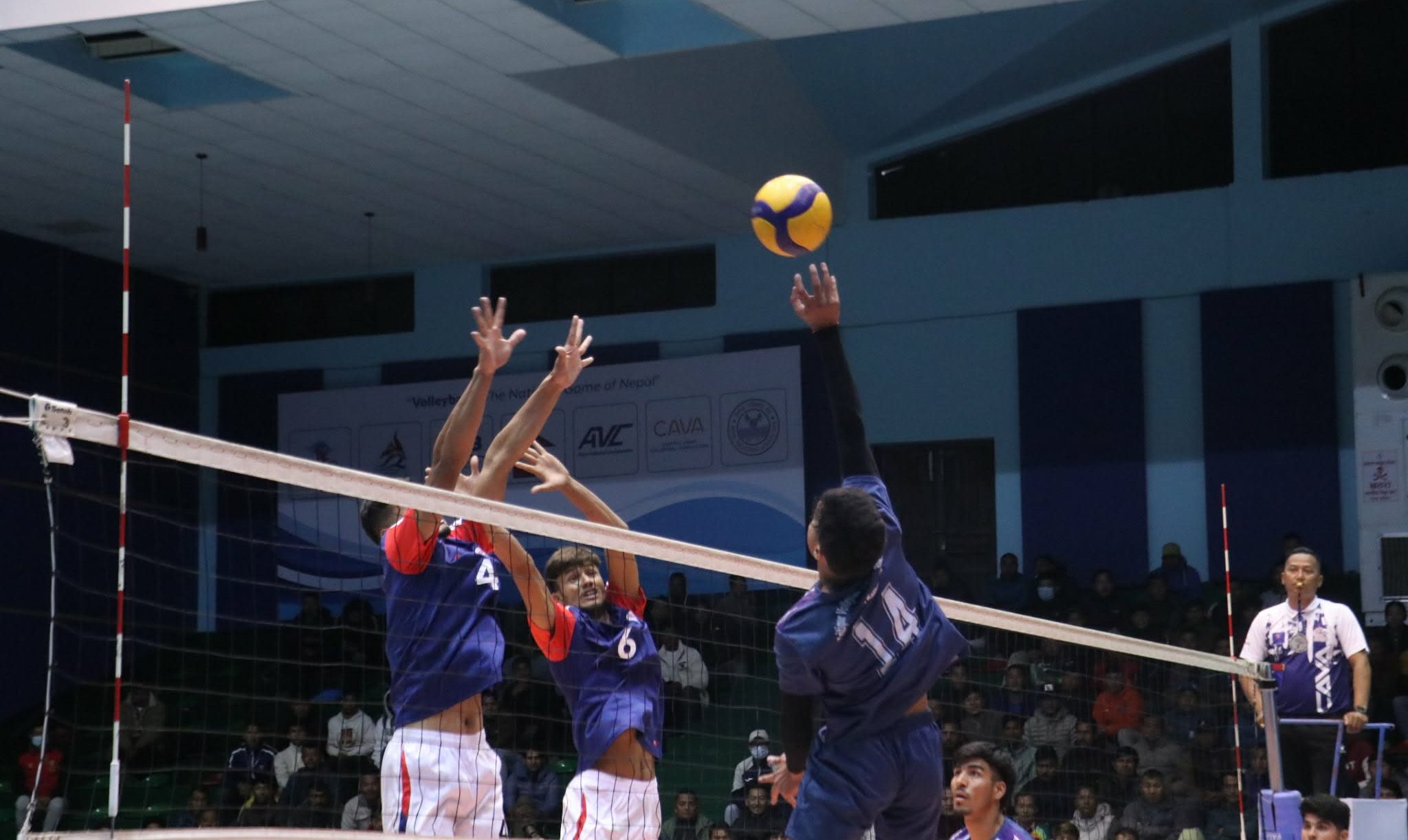 नवौं एनभीए भलिबल च्याम्पियनसिपमा नकआउट समीकरण पूरा