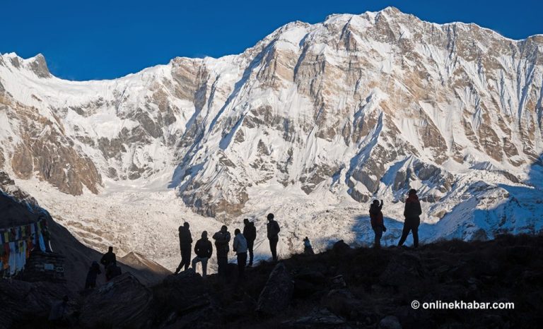 एक वर्षमा १६९ देशका पर्यटक पुगे अन्नपूर्ण क्षेत्र